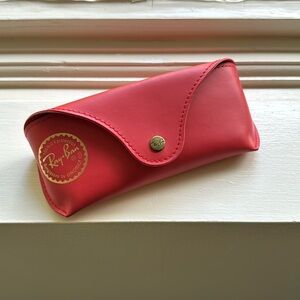 Ray-Ban RED Sunglasses Case - Case Only